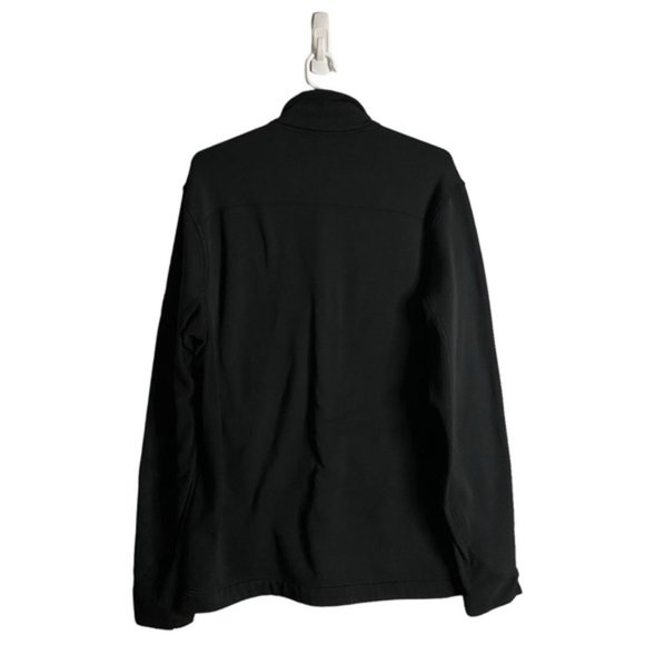 Roots Men's Black Soft Shell Full Zip Long Sleeve Jacket - Picture 9 of 9